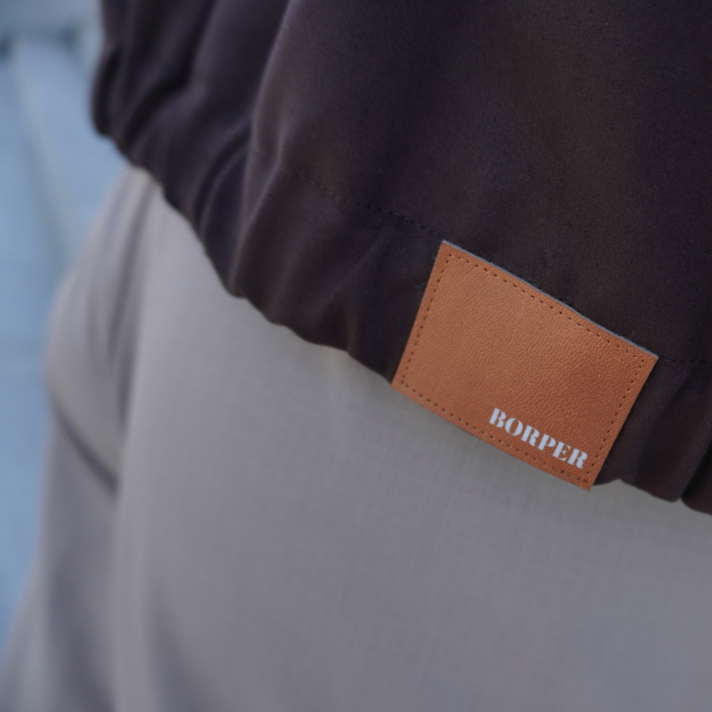 Bomber Curto Castanho