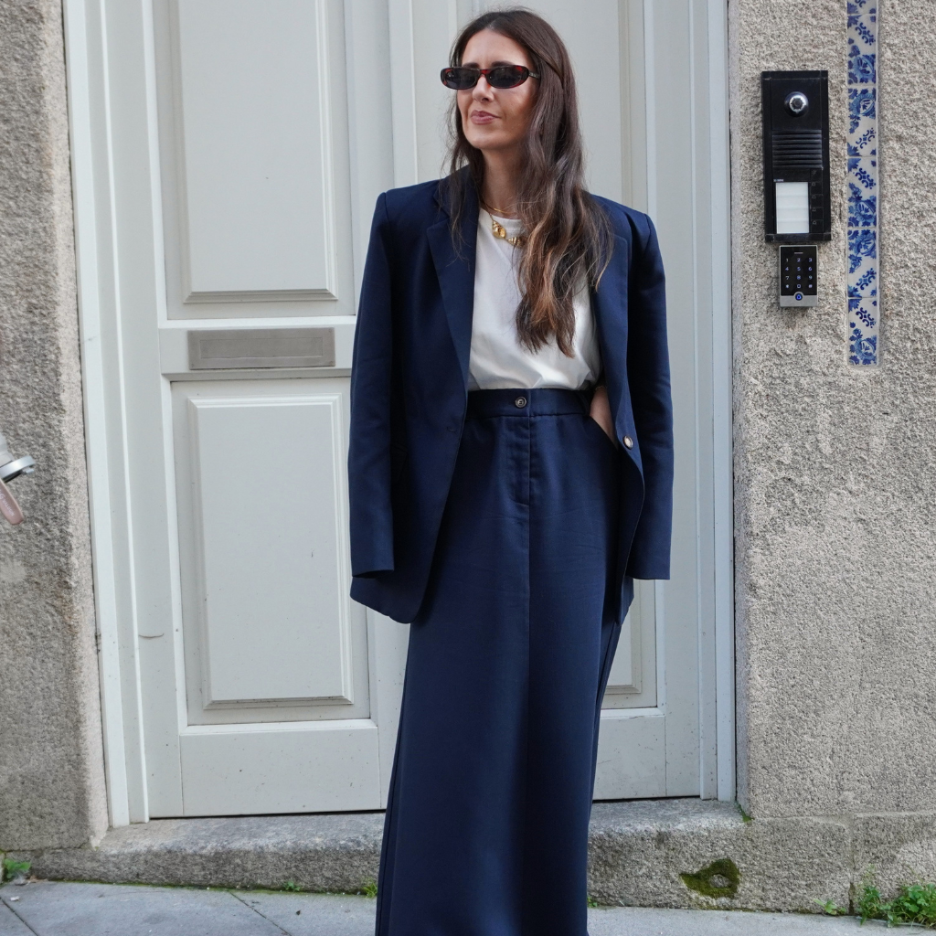 Blazer Corte Reto com Cinto